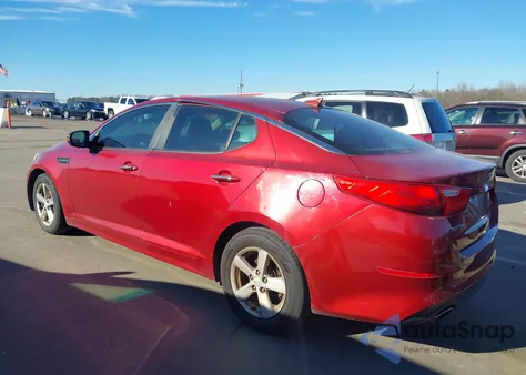 2015 Kia Optima Lx from USA, damaged, VIN 5XXGM4A76FG450586